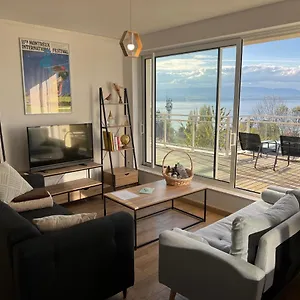 Leman Panoramique Avec Terrasse A Deux Pas Du Centre-ville Évian-les-Bains
